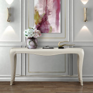Console Table Creamy Pearl London Place by Michael . NC9004223R-112 Amini