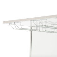 Wall Bar Glossy White State St. Collection By Michael Amini