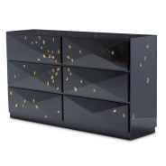 Windy Leaves Accent Cabinet A La Carte Collection By Michael Amini