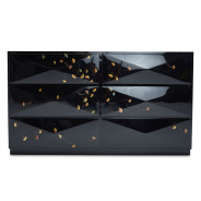 Windy Leaves Accent Cabinet A La Carte Collection By Michael Amini