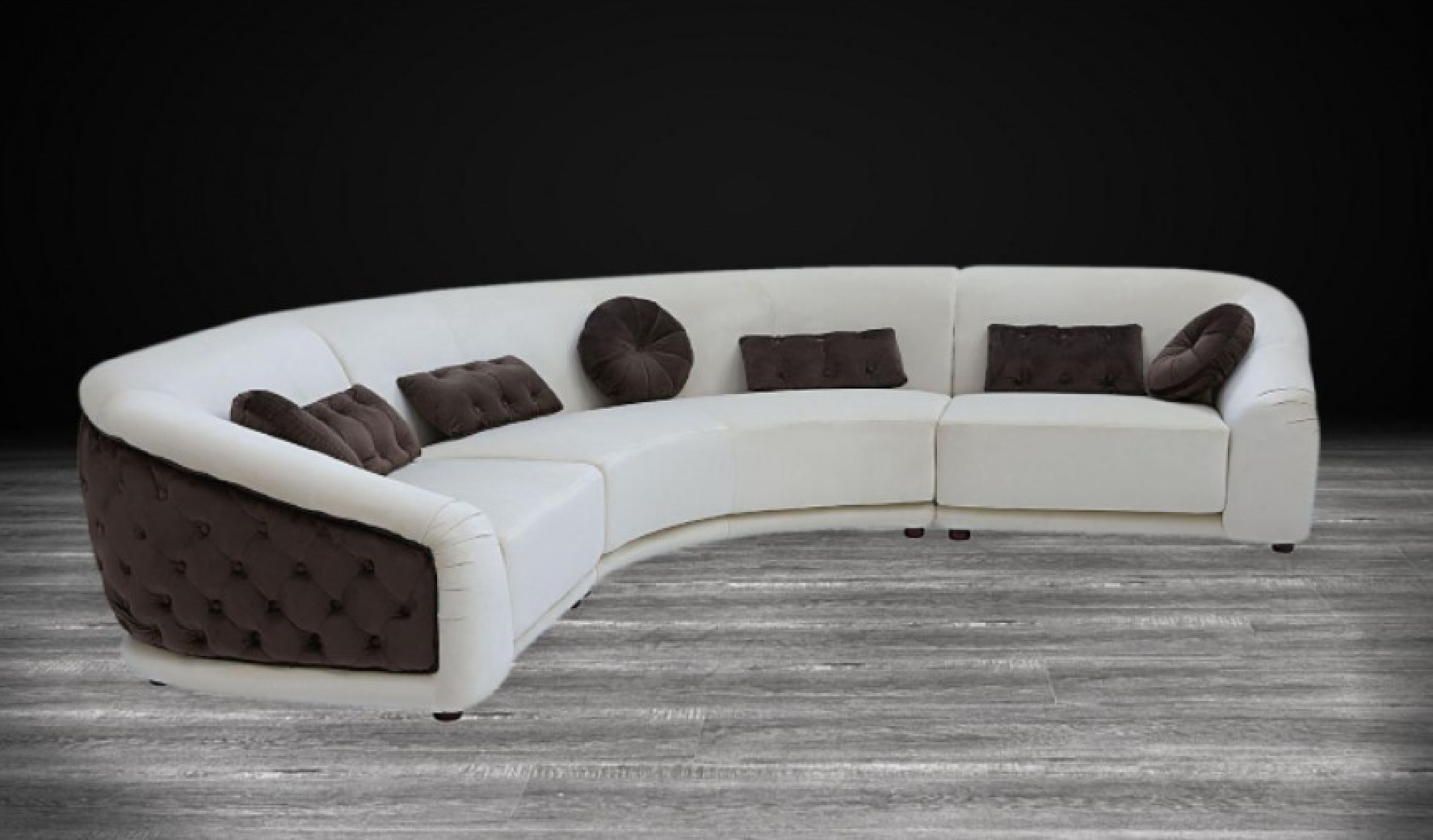 Olivia Modular Sectional Beige By Roberto Grassie