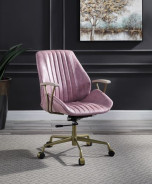 Hamilton Pink Top Leather Office Chair By Acme Furniture