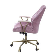 Hamilton Pink Top Leather Office Chair By Acme Furniture