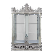 DN 00692 Lavish Classic Light Gold & Gray Finish Curio Valkyrie Collection by Acme Furniture