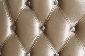 LV00805 Accent Chair Fabric & Antique White Finish Vanaheim Collection By Acme Furniture