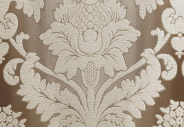 LV00805 Accent Chair Fabric & Antique White Finish Vanaheim Collection By Acme Furniture