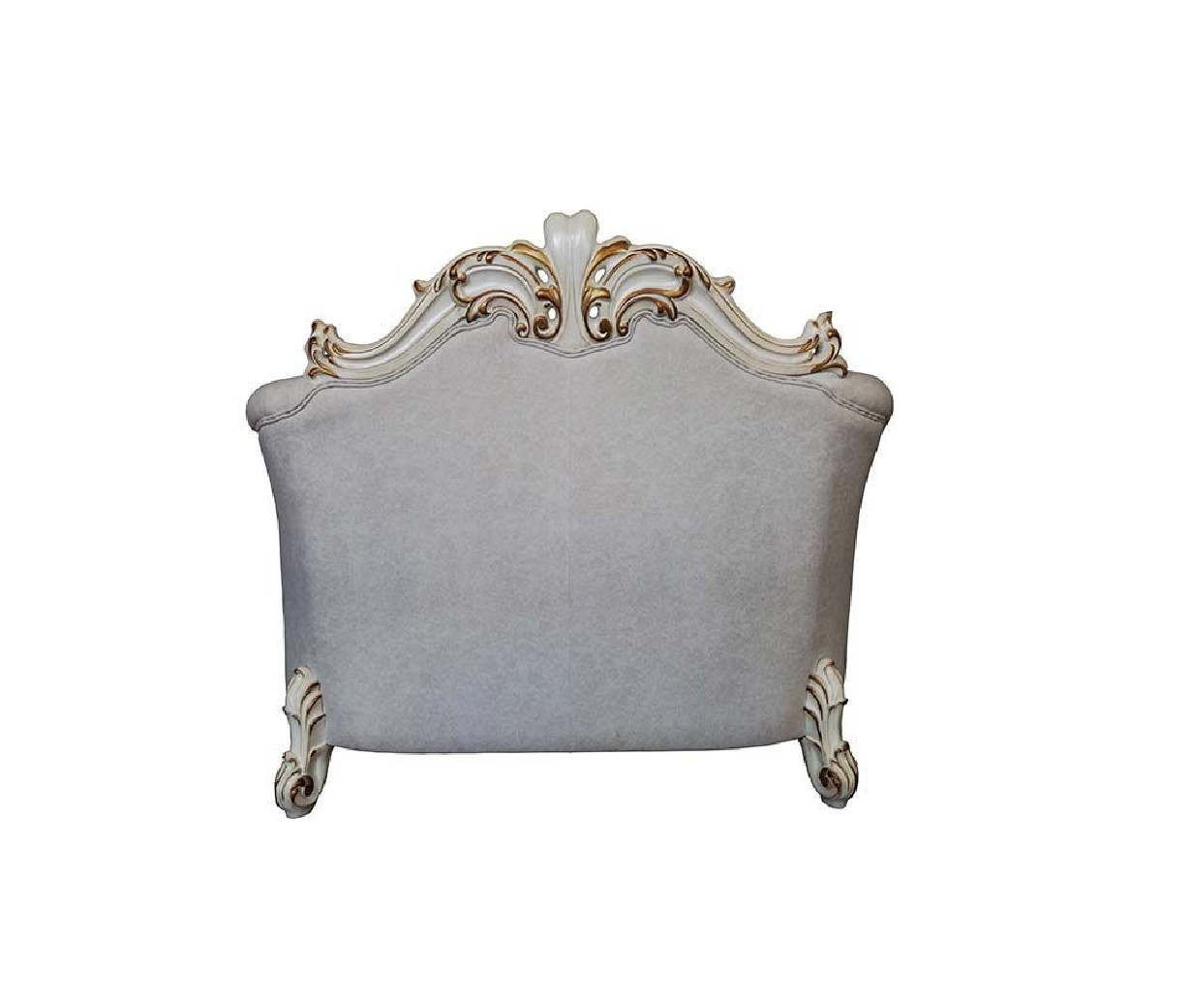 LV01331 Antique Pearl Finish Accent Chair Vendome Collection by Acme Furniture