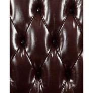 53072 Accent Chair Espresso Top Grain Leather/ Walnut Finish Forsythia Collection By Acme Furniture