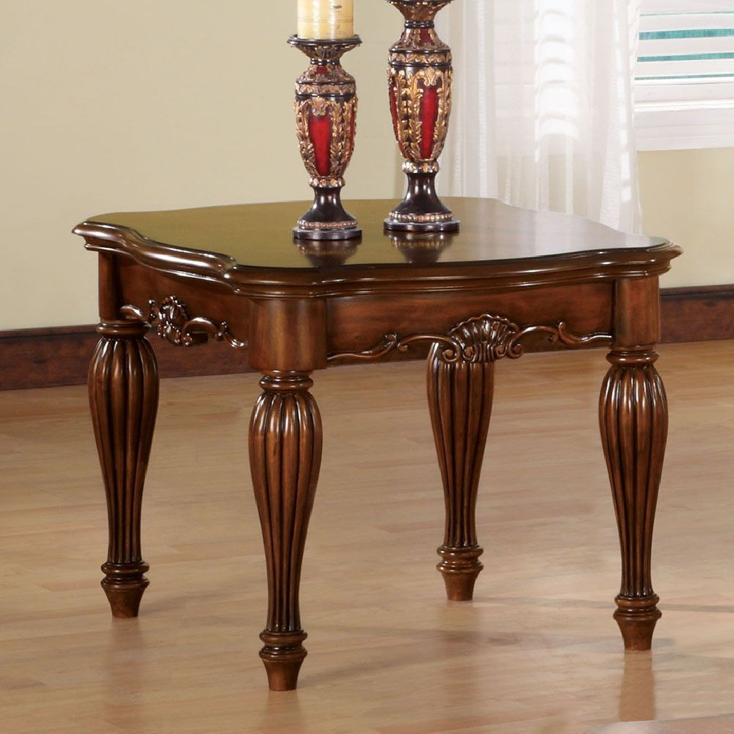 Rect. Cocktail Table Cherry Finish Dreena Collection By Acme Furniture
