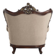 LV01124 Cherry Finish Accent Chair Ragnar Collection by Acme Furniture