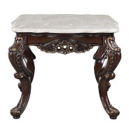 LV00812 Coffee Table Antique Oak Finish Coffee Table Benbek Collection BY Acme Furniture