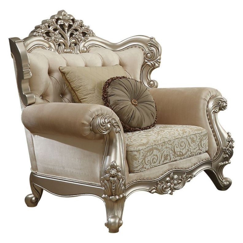 50662 Bently Accent Chair Collection Classic French Victorian Style by Acme Furniture