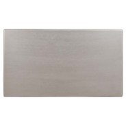 LV01115 Light Gray Linen & Platinum Finish Coffee Table Pelumi Collection By Acme Furniture