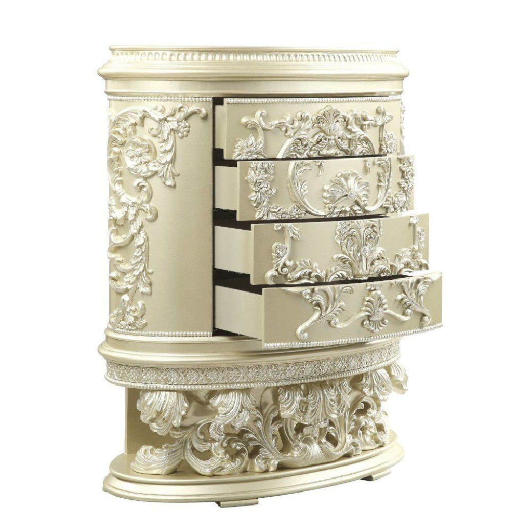 BD00465 Chest Light Gold & Champagne Finish Vatican Collection By Acme Furniture