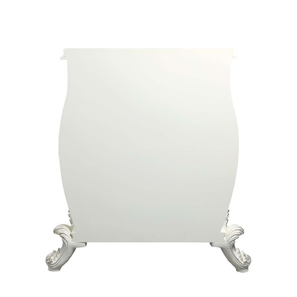 BD00676 Antique White Finish Chest Vanaheim Collection By Acme Furniture