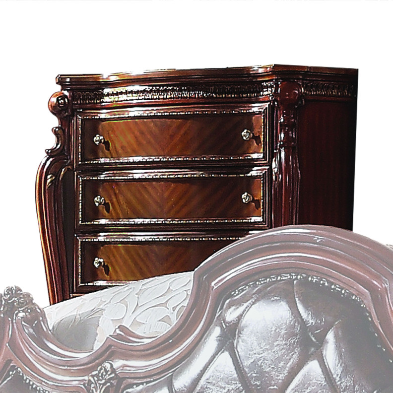 27846 Honey Oak Finish Picardy Collection By Acme Furniture