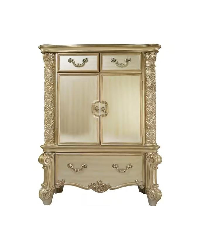 23006 Chest  Vendome Gold Patina Collection By Acme Furniture