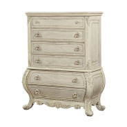 27016 Antique White Finish Chest Ragenardus Collection By Acme Furniture