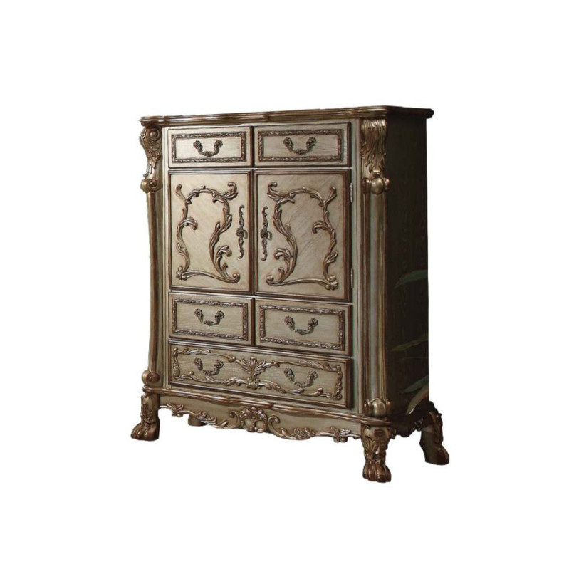 23166 Chest Dresden Gold Patina Collection by Acme Furniture