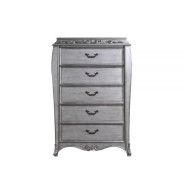 22146 Chest Platinum Finish Leonora Collection By Acme Furniture