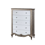 22206 Chest Antique Champagne Finish Esteban Collection By Acme Furniture