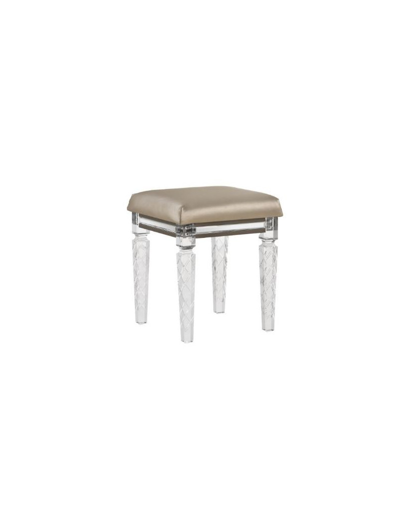 25327 Dark Champagne Finish Vanity & Mirror Skylar Collection By Acme Furniture