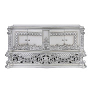 DN00686 Server Antique Platinum Finish Valkyrie Collection By Acme Furniture