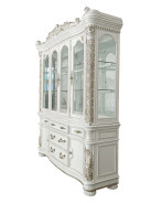 DN01350 Vendome Antique Pearl Collection China & Hutch By Acme Furniture
