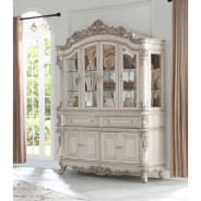 67444 Antique White Finish Hutch & Buffet Gorsedd  Collection By Acme Furniture