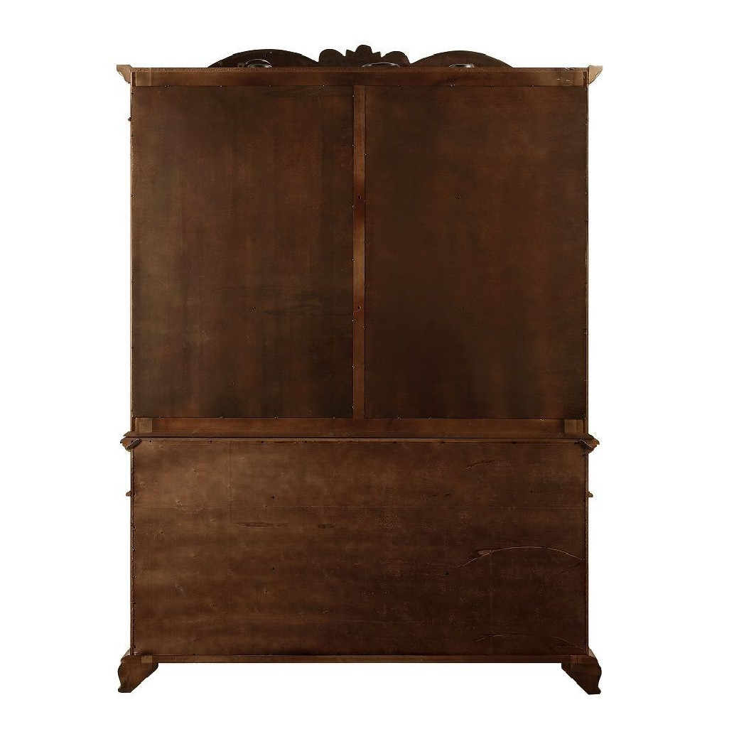 04079 Cherry Finish Hutch & Buffet Chateau De Ville Collection By Acme Furniture