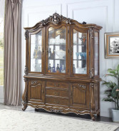 DN01360 Antique Oak Finish Hutch & Buffet Latisha Collection By Acme Furniture