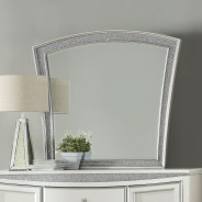 61804 Platinum Finish Server Maverick Collection By Acme Furniture