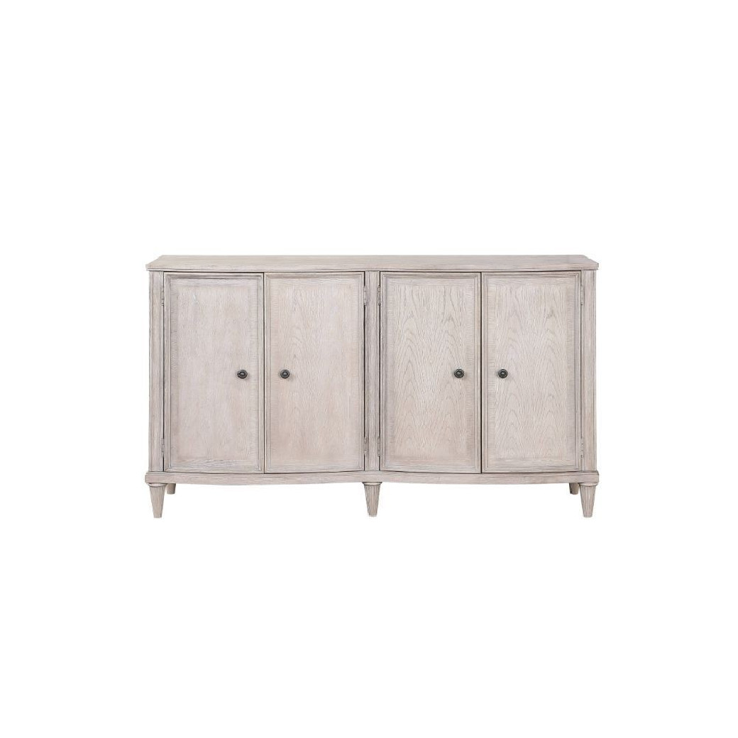 67534 Antique Champagne Finish Server Wynsor Collection By Acme Furniture