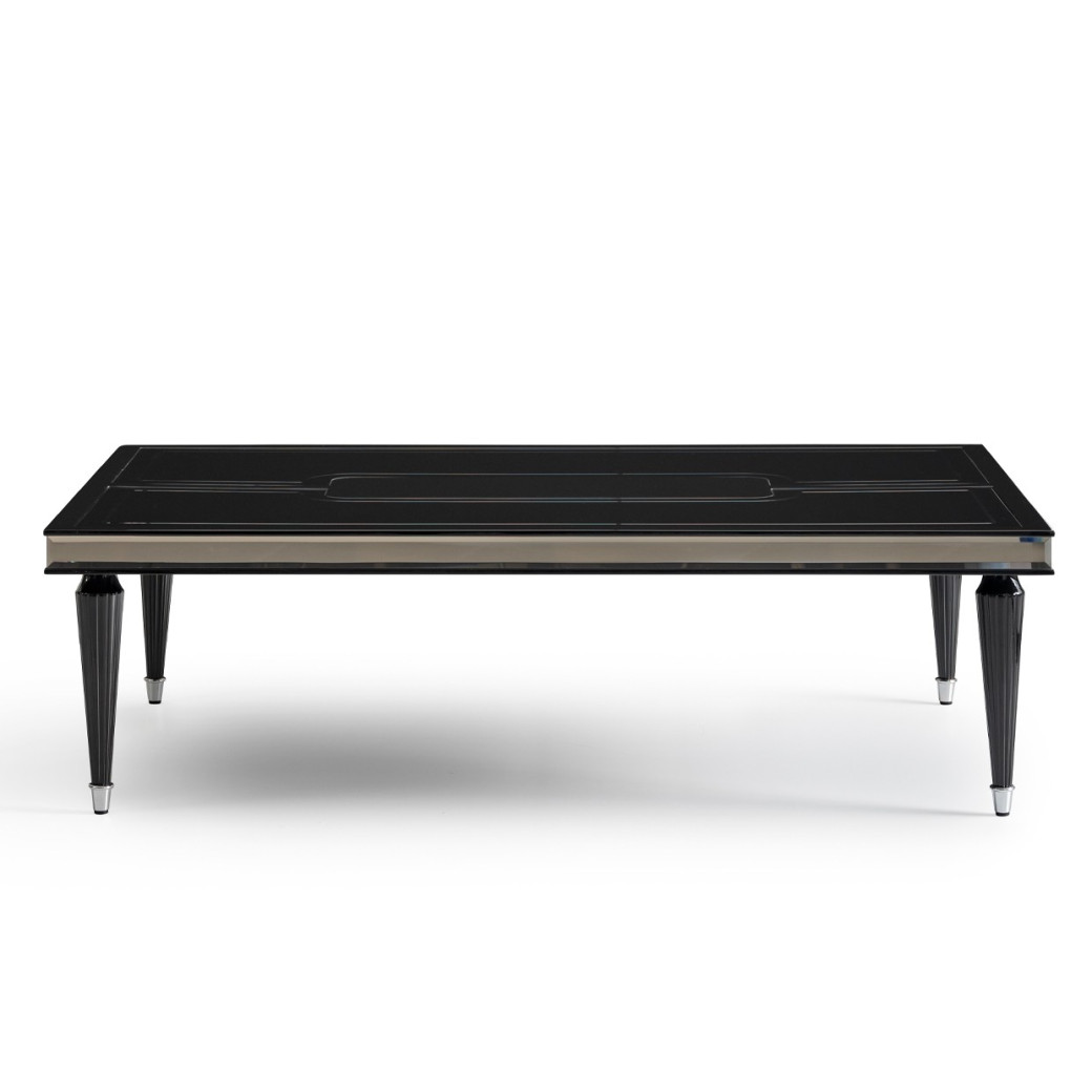 Cocktail Table Black Ice La Francaise Collection By Michael Amini.LFR-FRSE201-805