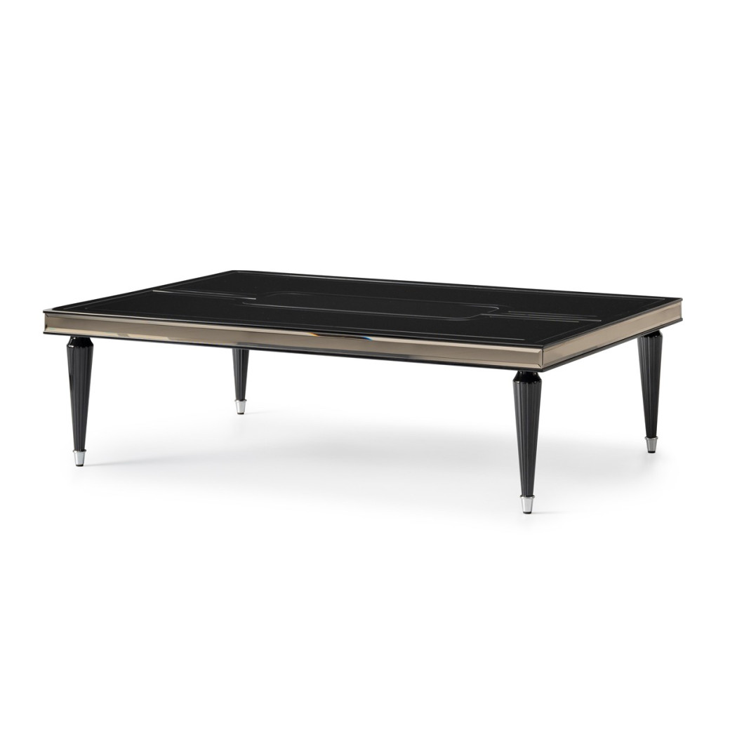 Cocktail Table Black Ice La Francaise Collection By Michael Amini.LFR-FRSE201-805