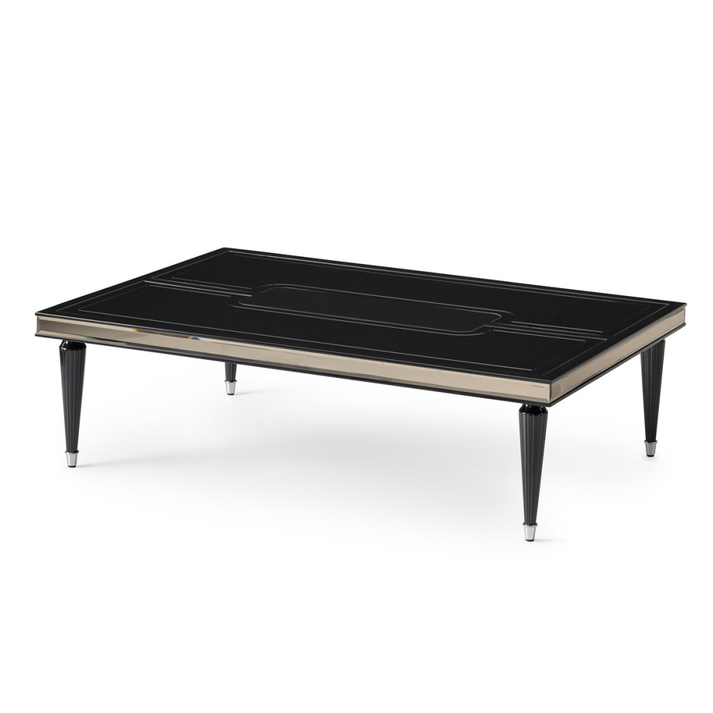 Cocktail Table Black Ice La Francaise Collection By Michael Amini.LFR-FRSE201-805