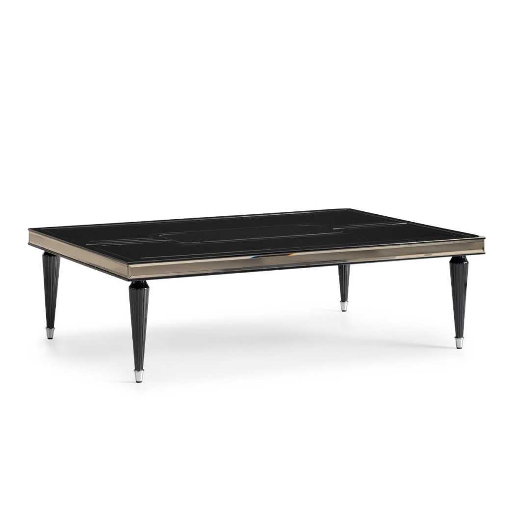 Cocktail Table Black Ice La Francaise Collection By Michael Amini.LFR-FRSE201-805