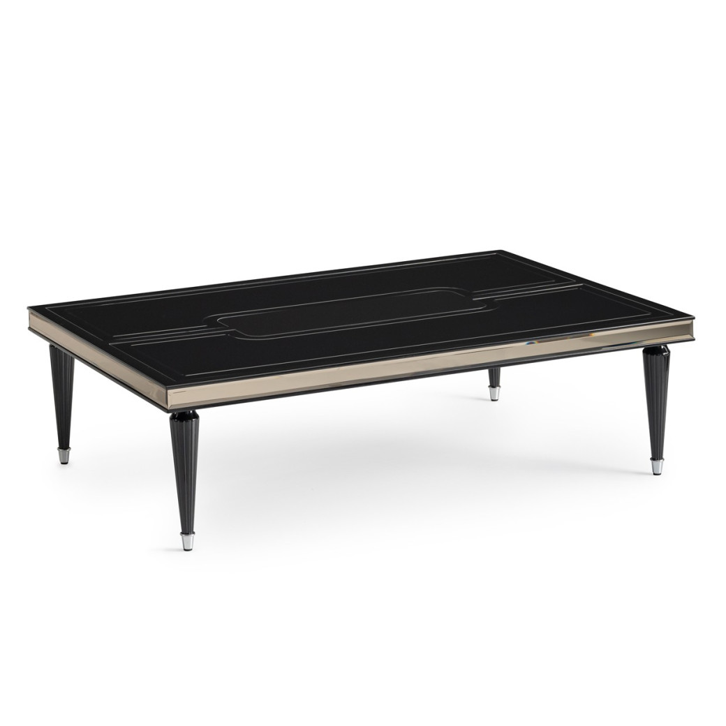 Cocktail Table Black Ice La Francaise Collection By Michael Amini.LFR-FRSE201-805