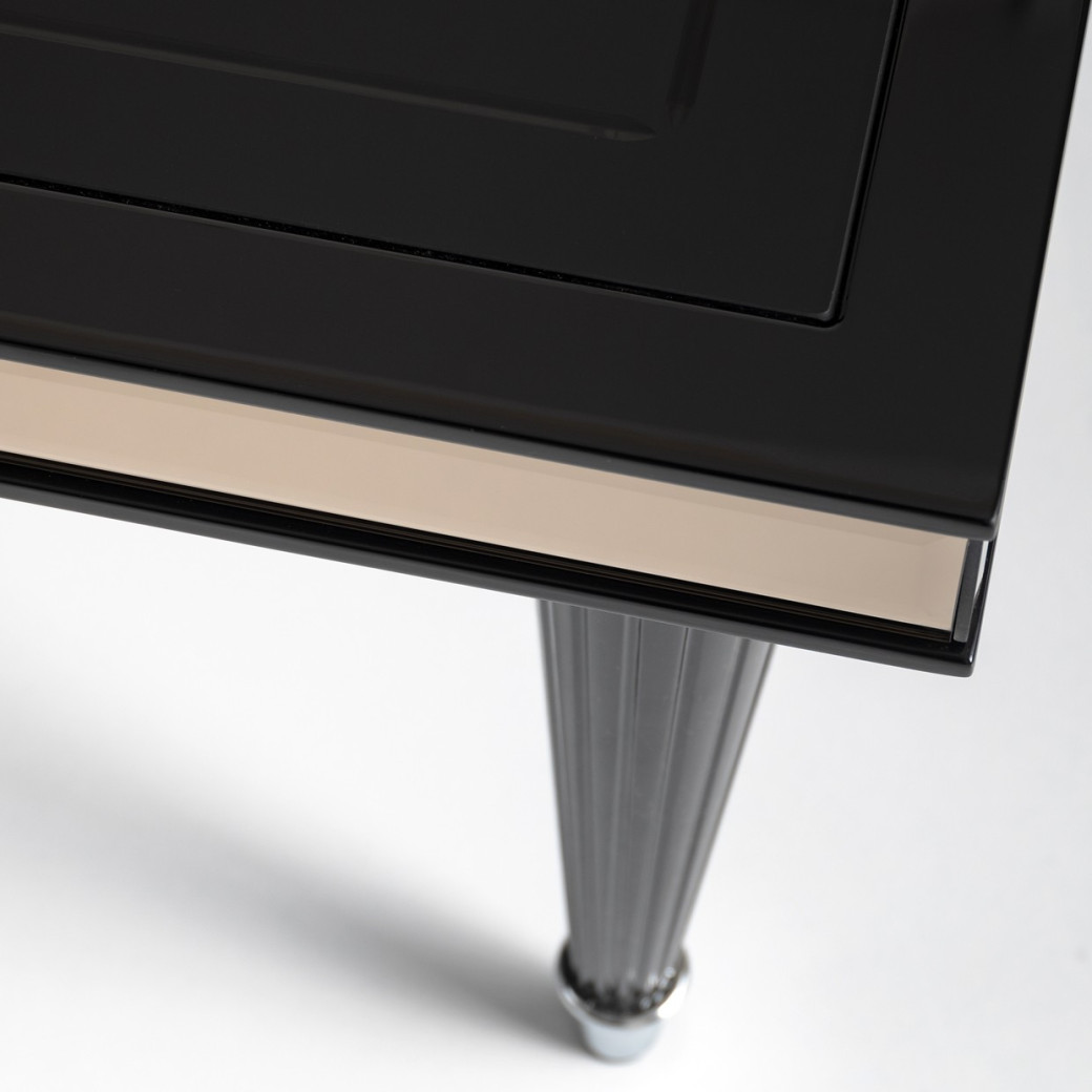 Cocktail Table Black Ice La Francaise Collection By Michael Amini.LFR-FRSE201-805