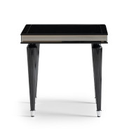 Side Table Black Ice La Francaise Collection By Michael Amini.LFR-FRSE202-805