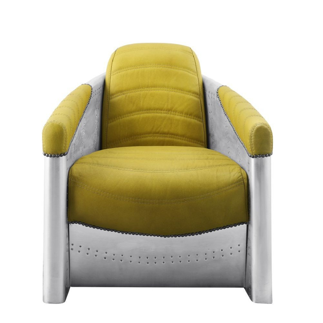 59624 Urban Industrial Chic Brancaster Accent Chair by Acme Furniture
