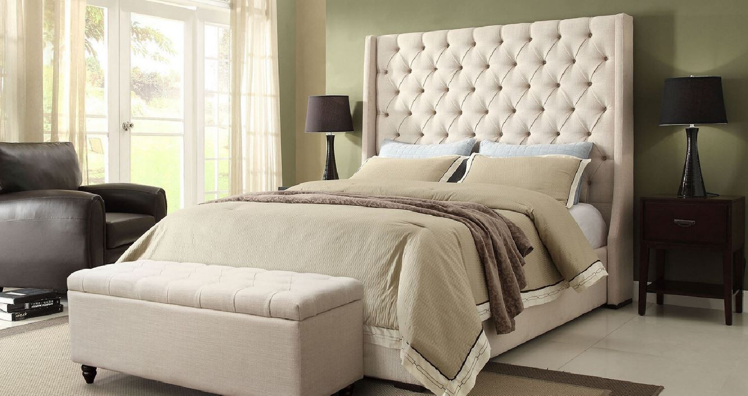 Park Avenue Desert Sand Bed By Diamond Sofa