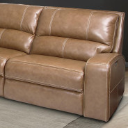 6PC Swift-Bourbon Top Grain Leather Modular By Parker-House Furniture. MSWI-PACKA(H)-BOU