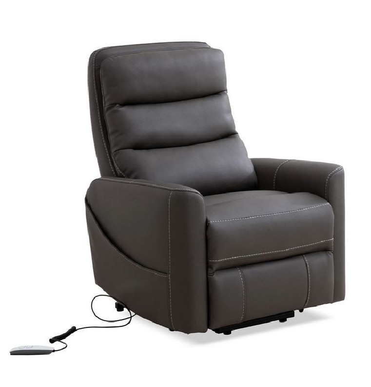 Hercules Haze Power Lift Recliner with Articulating Headrest By Parker House