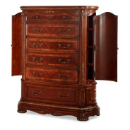 Vertical Storage Cabinets-Chest Of Drawers Cortina Collection by Michael Amini