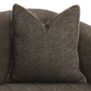 LFR-LSBN825-ONX-806 Lisbon Onyx Gold Love Seat By Michael Amini