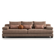 Sofa Bonfire Eggshell Walnut Amora Collection By Michael Amini. LFR-AMRA815-FIR-223