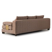 Sofa Bonfire Eggshell Walnut Amora Collection By Michael Amini. LFR-AMRA815-FIR-223