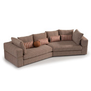 2PC Sofa Bonfire Eggshell Walnut Amora Collection By Michael Amini.LFR-AMRA816-FIR-223