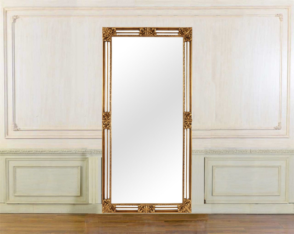 FON-775 Gold Finish Luxury Mirror By Infinity Furniture Import